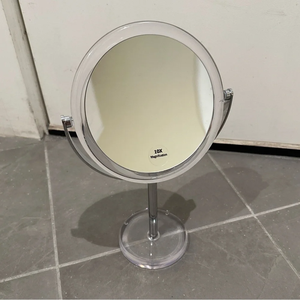 Elegant Double-sided Magnifying Vanity Mirror
